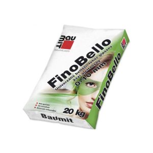 Baumit FinoBello beltéri gipszes glettanyag - fehér - 0-10 mm - 20 kg