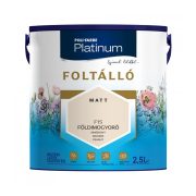   Poli-Farbe Platinum Foltálló beltéri falfesték - Földimogyoró F15 - 2,5 l