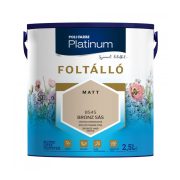   Poli-Farbe Platinum Foltálló beltéri falfesték - Bronz sás BS45 - 2,5 l