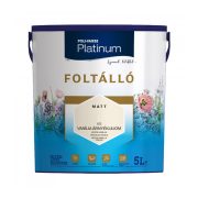   Poli-Farbe Platinum Foltálló beltéri falfesték - Vanília árnyékliliom V5 - 5 l