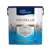   Poli-Farbe Platinum Foltálló beltéri falfesték - Ezüst párnacserje E35 - 5 l