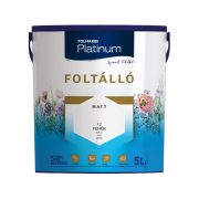   Poli-Farbe Platinum Foltálló beltéri falfesték - Fehér F2 - 5 l