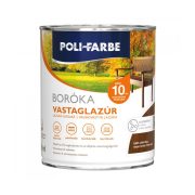   Poli-farbe Boróka vastaglazúr LB07 - sötét tölgy - 0,75 l