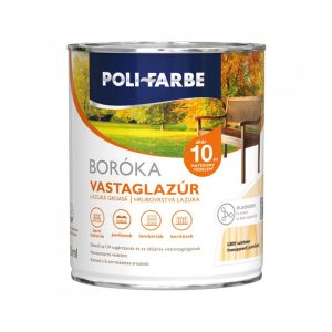 Poli-farbe Boróka vastaglazúr LB01 - színtelen - 0,75 l