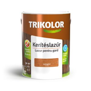 Trilak Trikolor kerítéslazúr - mahagóni - 5 l