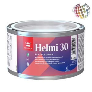 Tikkurila Helmi 30 - bútorfesték - fehér - 0,225 l