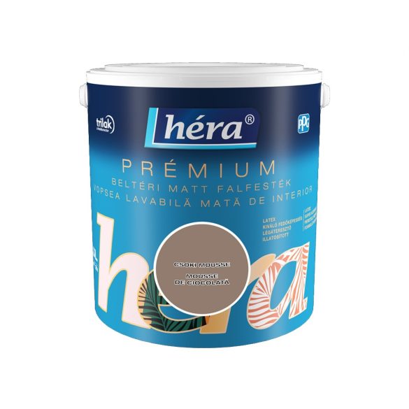 Trilak Héra prémium belső falfesték - csoki mousse - 2,5 l