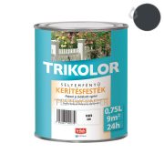   Trilak Trikolor selyemfényű kerítésfesték - antracit - 0,75 l