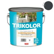   Trilak Trikolor selyemfényű kerítésfesték - antracit - 2,5 l