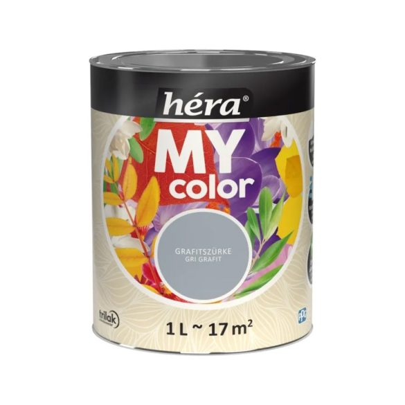 Trilak Héra MY color belső falfesték - grafitszürke - 1 l