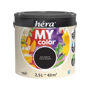 Trilak Héra MY color belső falfesték - kis fekete - 2,5 l