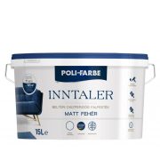   Poli-Farbe Inntaler beltéri falfesték (ovális) - fehér - 15 l