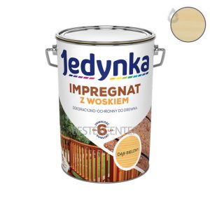 Jedynka Dab Bielony vékonylazúr - fehér tölgy - 5 l