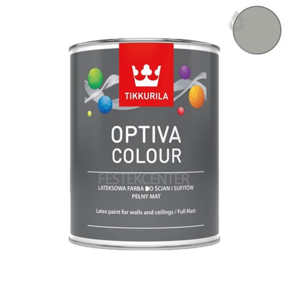 Tikkurila Optiva Colour - beltéri diszperziós falfesték - M497 - Ash  - 0,9 l