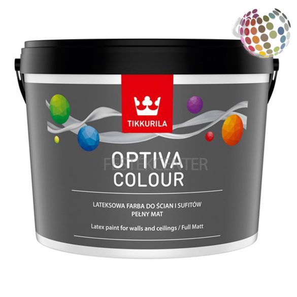 Tikkurila Optiva Colour AP - beltéri diszperziós falfesték - fehér - 18 l