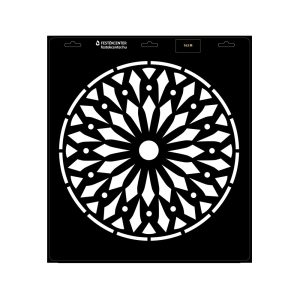 Stencil - 396 × 440 mm - Mandala 05 - M