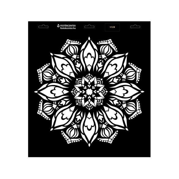 Stencil - 396 × 440 mm - Mandala 07 - M