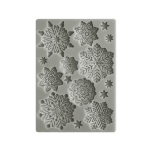 PentArt Szilikon öntőforma - snowflakes - A6